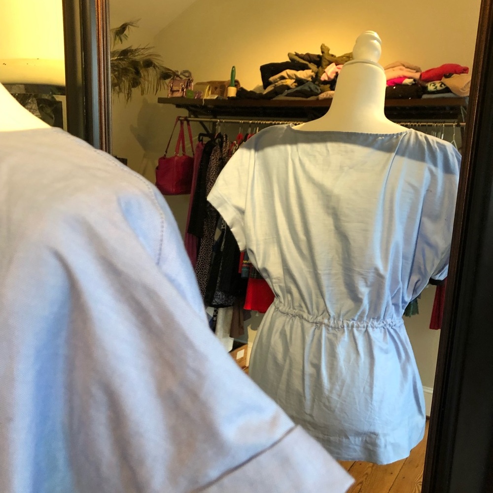 Cotton peplum